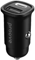 PROOVE Automobilinis įkroviklis Flash 30W (Type-C + USB) (Proove)