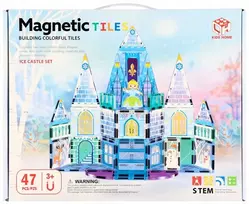 Mega Creative Magnetinės kaladėlės pilis 47 dalių 33X26X6 MC PUD 16 (188-M539)