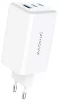 PROOVE Įkroviklis Tinklinis Pocket GaN Max 100W (2*USB-C + USB) (Proove)