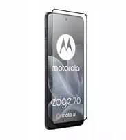Apsauginis stiklas Motorola Edge 70 5G, juodas rėmelis, Crong