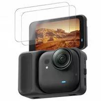 K+F 3x Grūdintas stiklas apsauga LCD ekranui Insta360 Go Ultra / Kf12.0018 fotoaparatui (SB11896)