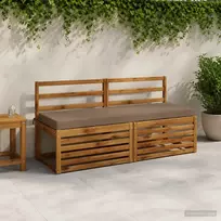 Suoliuko pagalvė SOEST 100% poliesteris Taupe 140 x 50 x 8 cm
