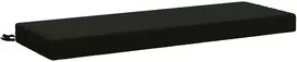 Suoliuko pagalvė SOEST 100% poliesteris Juoda 110 x 40 x 8 cm
