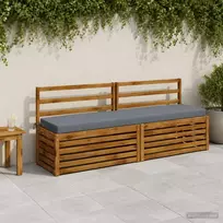 Suoliuko pagalvė SOEST 100% poliesteris Mėlyna 180 x 40 x 8 cm