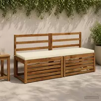 Suoliuko pagalvė SOEST 100% poliesteris Kreminė 160 x 40 x 5 cm