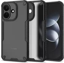 Dėklas Tech-Protect RUGGED SHIELD XIAOMI REDMI NOTE 17 Pro 5G MATINIS Juodas