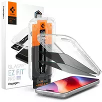 PRIVATUMĄ UŽTIKRINANTIS STIKLAS Spigen GLAS.TR EZ FIT Pro HD AC 2-PACK iPhone 18 Pro Max PRIVACY