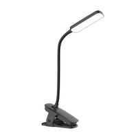 Wozinsky VT-01 mini LED skaitymo lempa su spaustuku ir USB-C laidu, 80 cm – juoda