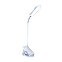 Wozinsky VT-02 mini LED skaitymo lempa su spaustuku ir USB-C laidu, 80 cm – balta