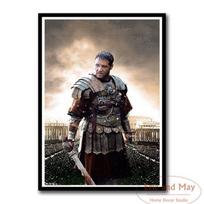 Filmas Drobė Gladiatorius Tapyba Plakatas Tapetai Retro filmų apdaila Namų dekoravimas 30cm×40cm NoFrame