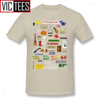 Unisexs Bet T-shirtai Kaip sutikau jūsų mamą T-shirt Medvilninis Unisexs Marškinėliai Didelis Grafinis Mielas Paplūdimio T-shirt M beige
