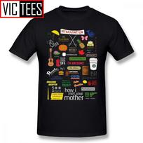 Unisexs Bet T-shirtai Kaip sutikau jūsų mamą T-shirt Medvilninis Unisexs Marškinėliai Didelis Grafinis Mielas Paplūdimio T-shirt L black