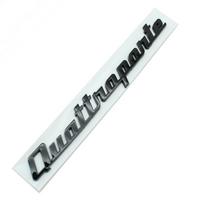 ABS Automobilio Galinės Bagažinės Raidės Emblema Ženklelis Lipdukai Maserati Gransport Granlusso Quattroporte GTS Granturismo Sport F-Black