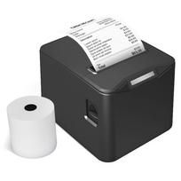 Bisofice terminis gavimo spausdintuvas 80 mm stalinis tiesioginis terminis spausdinimas USB+LAN jungtis didelės spartos UK PLUG juoda