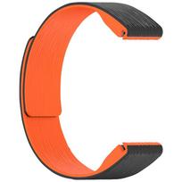 20mm 22mm 26mm silikoninė magnetinė apyrankė, skirta Garmin fenix 8 43 47 51mm 7X 7 7S 5X 5S 6 6X 6S Plus 3HR Quick Fit apyrankė riešo dirželis 20mm juoda/oranžinė