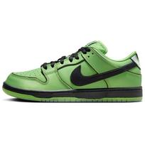 Galingosios mergaitės x Nike Dunk Low Pro SB QS Buttercup Unisex sportbačiai Žali, Tamsiai žali, Juodi FZ8319-300 43 beige