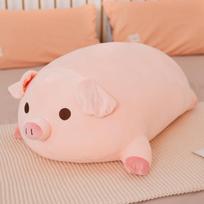40/50/60/80cm Squish Kiaulė Kimštas Lėlė Gulinti Pliušinė Kiaulytė Žaislas Gyvūnas Minkštas Pliušinis Pagalvė Pagalvėlė Vaikams Kūdikiui Guodžianti Dovana 40cm