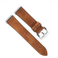 Odinė apyrankė Fitbit versa 4 juosta fitbit versa 3 2 Lite vyrų laikrodžio apyrankės dirželis Fitbit Sense / Sense 2 pakaitinė kilpa For Fitbit Sense 2 brown