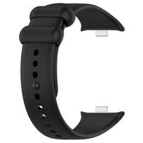 Silikoninė apyrankė Xiaomi Mi Band 9 Pro/8 Pro išmaniajam laikrodžiui, Priedai, Keičiama apyrankė-dirželis Redmi Watch 6/5/4 Xiaomi Band 9 Pro juoda