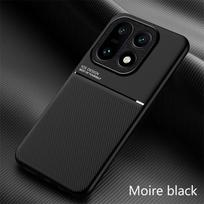 OnePlus 15 5G prabangus minkštos odos telefono dėklas OnePlus15 One Plus15 OneMore 15 2025 CPH2745 6.78  Automobilio magnetinio laikiklio dangtelis For Oneplus 15 5g juoda