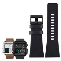 Originalios odos apyrankė Diesel DZ7406 DZ7408 DZ4280 DZ4343 laikrodžiui 22mm 24mm 26mm 28mm 30mm 32mm 34mm Vyriškas apyrankė 22mm black