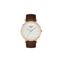 TISSOT Meishi Collection Quartz Movement Men's Watches Watch 42mm White Dial Stainless Steel Case T109.610.36.031.00 Rose Gold-plated white