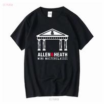 Nauji Marškinėliai Allen Heath Pasaulinės Klasės Maišymo Vyriški Juodi JAV Dydis S iki 5XL ilgomis ar trumpomis rankovėmis Vintažiniai Skalbti Universalūs 4XL gray