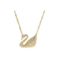 Swarovski kristalas paauksuotas gulės karoliai moterims 5063921 Box (Random Color) beige