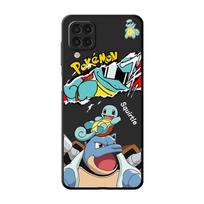 Pokemon Pikachu Anime dėklas Samsung Galaxy A54 A52 A14 A53 A13 A12 A23 A51 A32 A71 A33 A34 A13 5G A34 A21s telefonui Galaxy A21s black