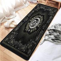 Vokietija Bohse Onkelz Grindų kilimėlis Neslystantis skalbyklos kilimėlis Skalbinių dekoras Balkonas Vaikų svetainė Namų kilimai 60x90cm