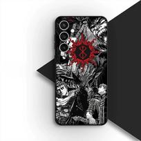 Dėklas Motorola Moto G86 G57 E14 E15 G14 G34 G67 G84 G24 A54 G15 Power E22 Telefonui Minkštas Dėklas Berserk Tapetai Guts Motorola Moto G54 gray