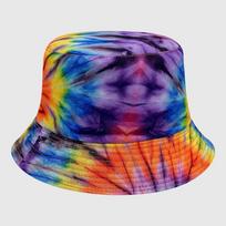 Medvilnė Tie-Dye Kibiro Kepurė Su Apsauga Nuo Saulės Lauko Veiklai Vyrams Moterims 16 blue