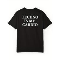 Techno Yra Mano Kardio Marškinėliai Techno Marškinėliai EDM Marškinėliai Rave Marškinėliai Festivalio Marškinėliai DJ Marškinėliai Underground Rave Hard Techno Marškinėliai Rave Dovana Puikiai Tinka Kasdienai M juoda