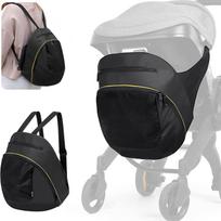 Doona vežimėlio pakabinamas krepšys: 4-in-1 kūdikio nešioklė, automobilinė ir mamos rankinė, kelioninis ir vežimėlio organizatorius su pėdų uždangalu