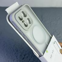 Dėklas OnePlus 15 Naujas Skaidrus Naujas PC+TPU Madingas Aukštos kokybės Magnetinis Anti Drop Patogus Dangtelis vienamplus 15 Korpusas Buferis OnePlus 15 šviesiai pilka spalva