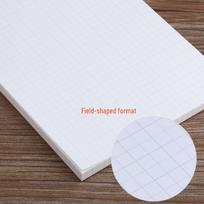 PENBBS A5 Thick Tear-Off Notebook with Sticky Notes, 85g Lined Journal & Diary gray