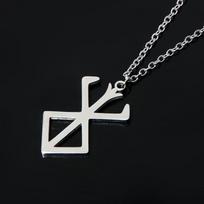 Pendant Berserk Necklace With Electroplated Alloy For Anime Gift Enthusiasts StyleG white