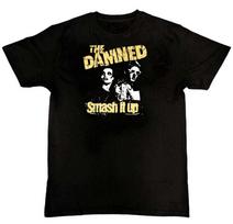 Vtg The Damned Band Smash It Up Graphic Print T-Shirt XXXL beige