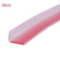 Lanksti silikoninė vandens sulaikymo juosta stalviršio atraminė dušo užtvara Sauso ir šlapio atskyrimas-Potvynio barjeras 30/50/80/100/200cm gray