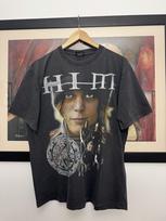 Rare 90s HIM Rock Pop Band Tshirt, remake black tee, unisex S-5XL QT924 XXXL black