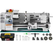 SIHAO Metalinis tekinimo staklės Mini 750W 220V 8,7  sukimosi skersmuo virš lovelio 29,5  atstumai tarp centrų