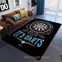 Smiginis Smiginio lenta Taikinys Smiginiai Kilimas Neslystantis kilimėlis Fotografijos rekvizitai Gimtadienio dovana Baro žaidimų kilimėlis Grindų kilimas Durų kilimėlis Dropshipping 50cmx80cm