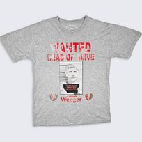 Arsenal Vintage Wanted Arsene Wenger Soccer Football Arsehole T-Shirt 120 white