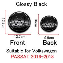 Skirta VW Passat B8 2016 2017 2018 Logotipas Automobilio ženklelis Variklio dangtis Priekinės grotelės Galinės bagažinės emblema Dekoratyviniai priedai Atsarginės dalys