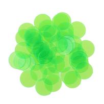 50 vnt 15 mm plastikiniai pokerio žetonai Kazino bingo žymekliai Žetonas šeimos žaidimo žaislas žalia