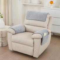 Universalus neslystantis avikailio sofos porankio ir atlošo užvalkalas 3-Piece Set (No Pocket)
