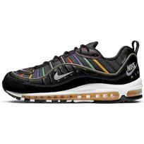 Nike Air Max 98 'Martin' (Unisex) Juodi / Dinamiškai žali / Psichiškai violetiniai / Blyksinčiai raudoni Bėgimo bateliai BV0989 023 42.5 black