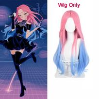 Svetimo etapo Mizi Cosplay kostiumas Suknelė Perukas Anime Svetimo etapo Cosplay Helovino Karnavalo šventės kostiumas moterims L&Alien Stage pink