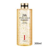 24K Gold Nicotinamide Face Toner Moisturize Oil Control Shrink Pores Anti Aging Fade Fine Lines Brighten Tone Skin Care 300ml beige