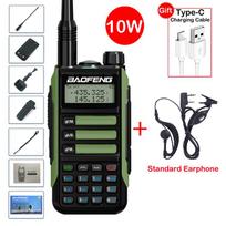 BaoFeng UV-16 Max 10W Type-C Walkie Talkie IP68 Two Way Radio UHF VHF Dual Band Radio Upgraded of UV16 UV17 Plus UV82 Pro